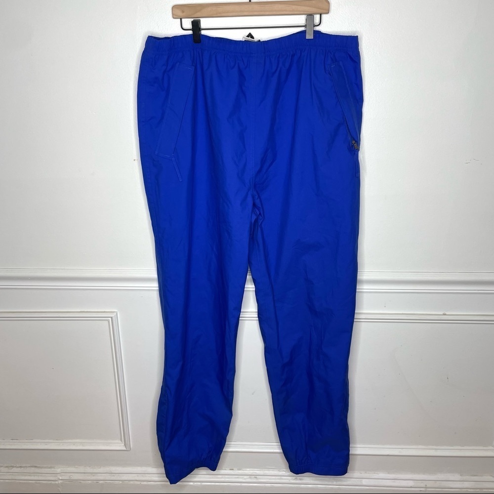 Vintage Woolrich Gore-tex Royal Blue Shell Pants Mens XXL